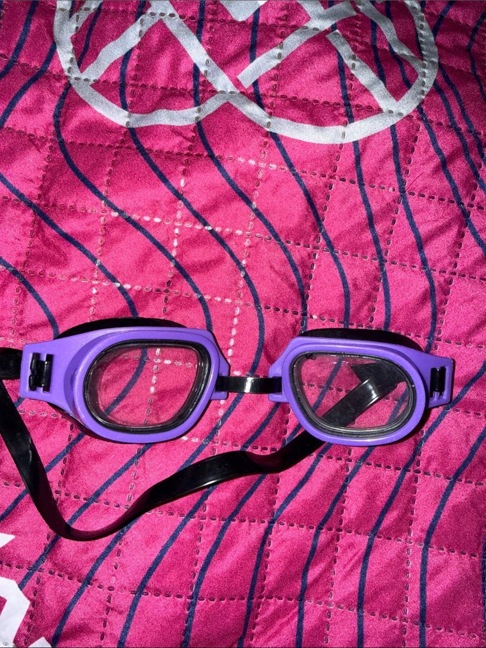 Kids Purple Swim Goggles - Unbranded